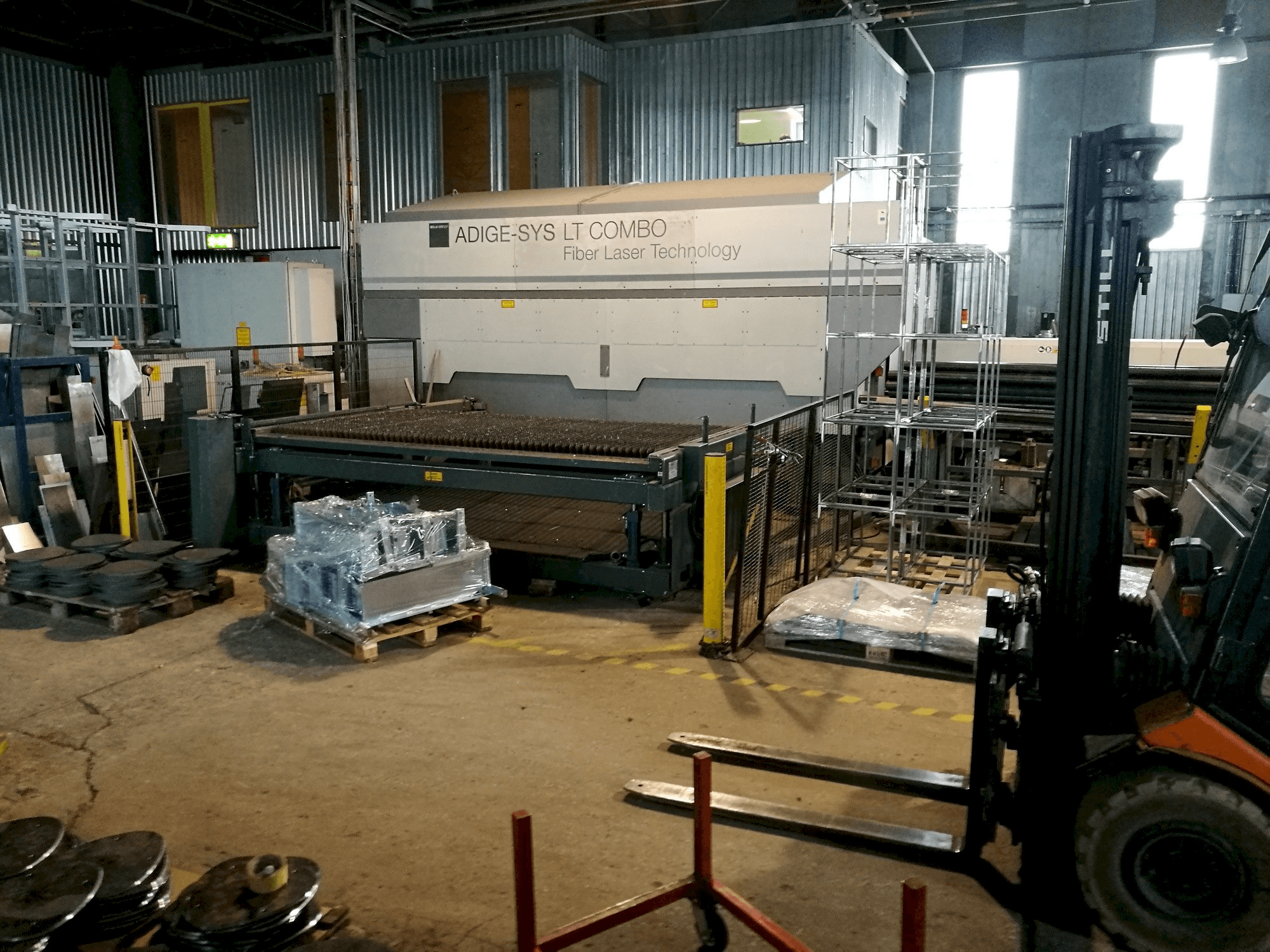 Front view of BLM ADIGE LT COMBO machine