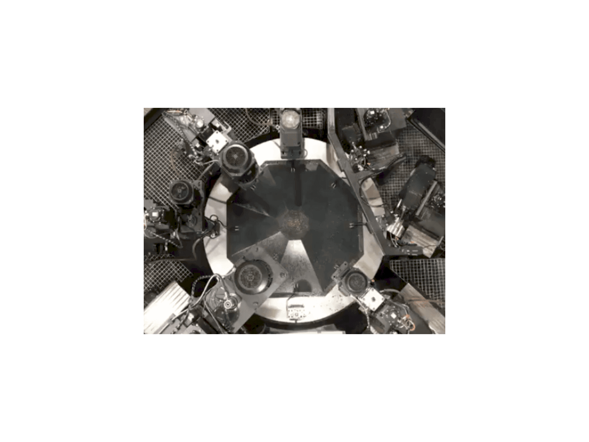 Front view of IBERMACH Transfer machine