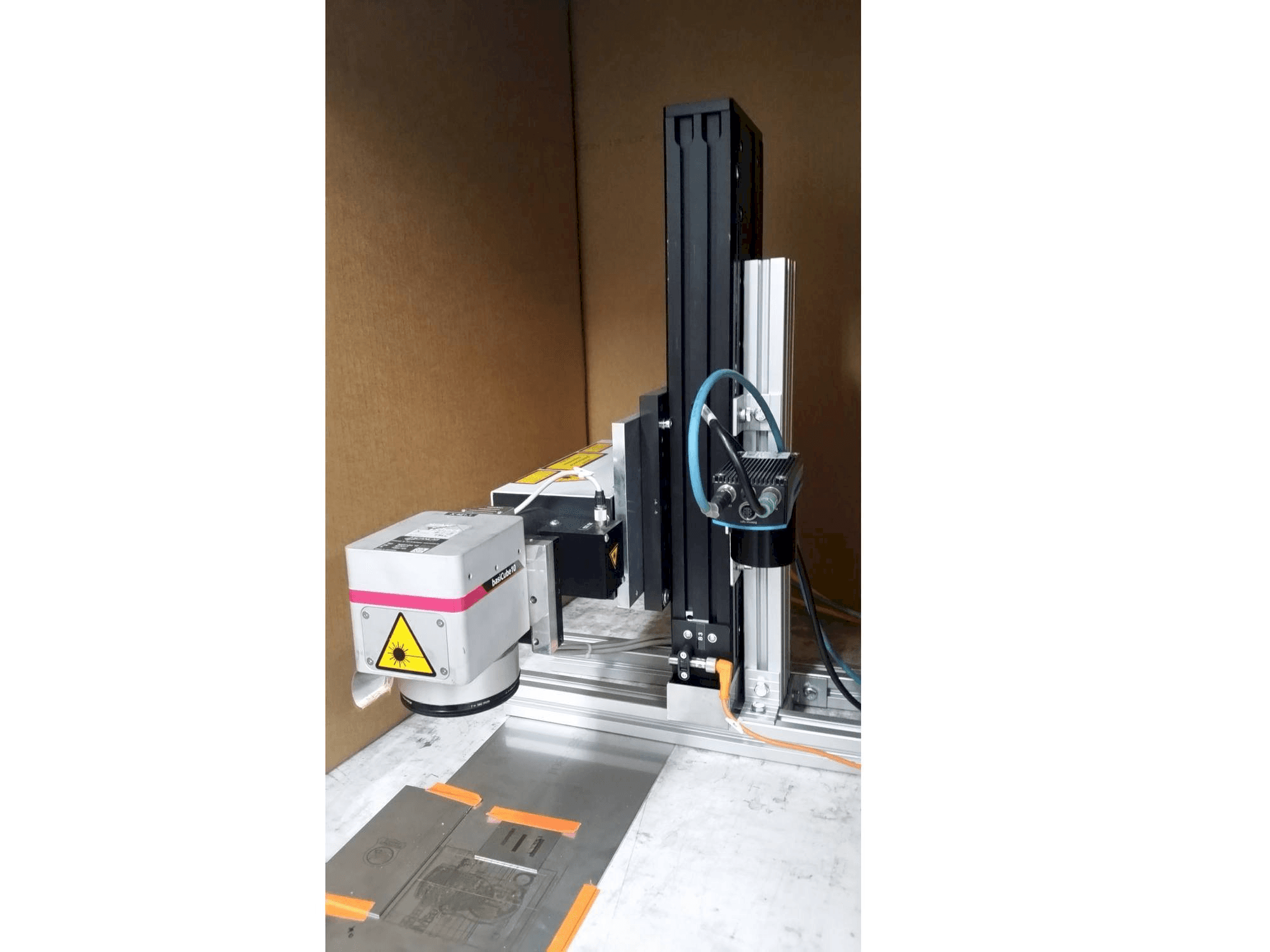 Front view of Baublys IF 20 IP machine