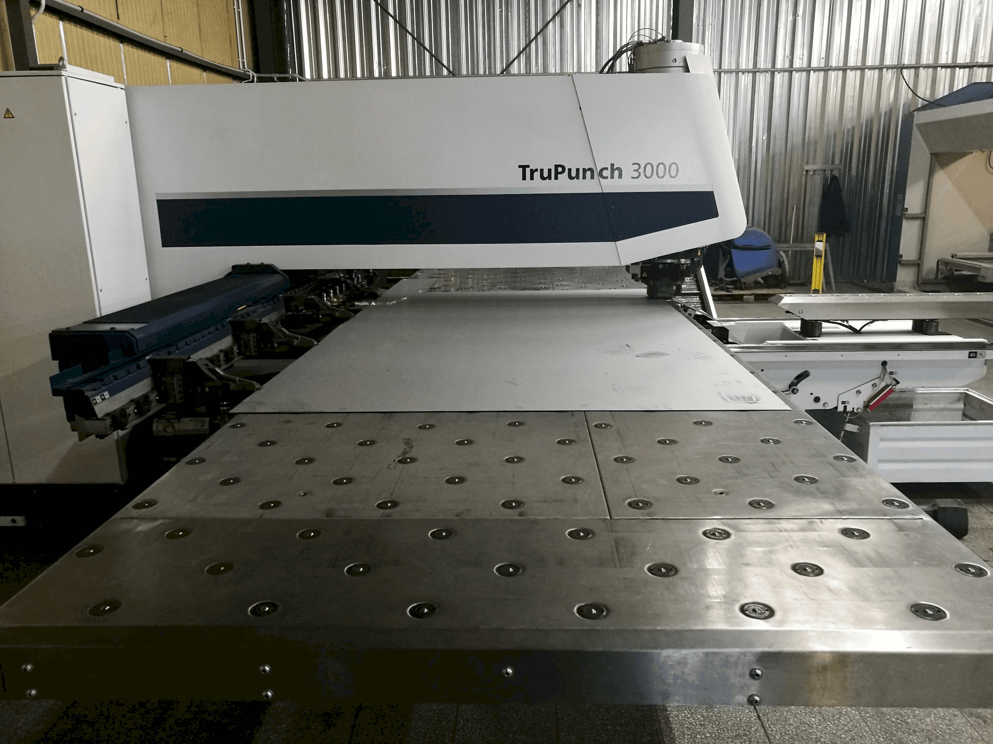 Left side view of Trumpf TruPunch 3000 machine