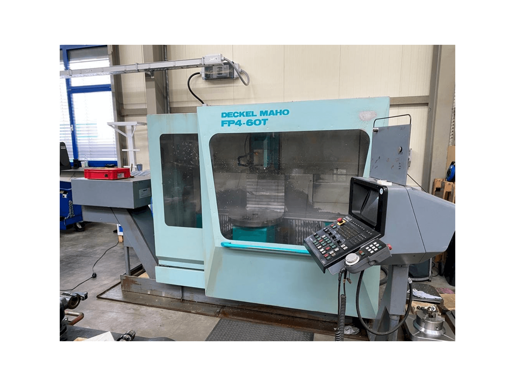 Front view of DECKEL MAHO FP4-60 T machine